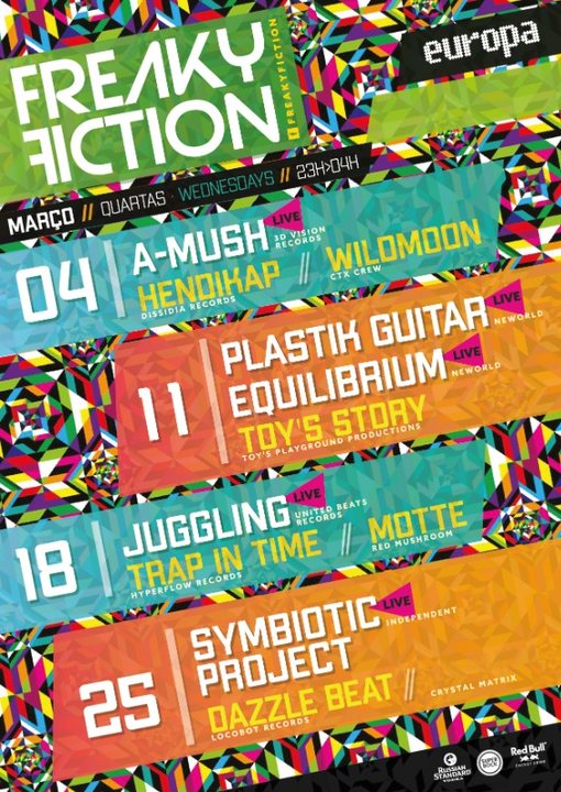 Party Flyer FREAKY FICTION 25 Mar '20, 23:00