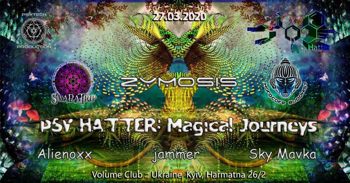 Party Flyer PSY Hatter: Magical Journeys 27 Mar '20, 23:30