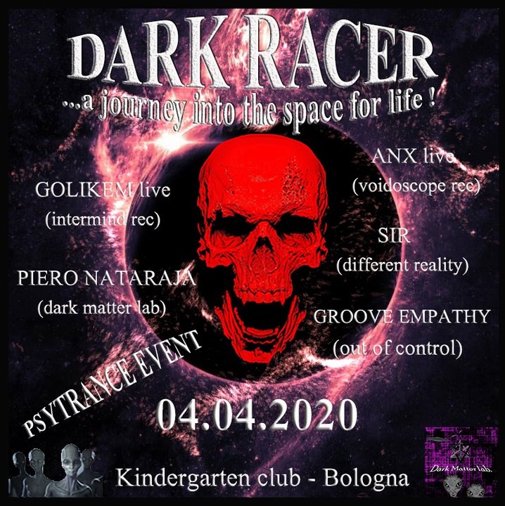 DARK RACER - a journey into the space for life · 4 Apr 20, 23:00