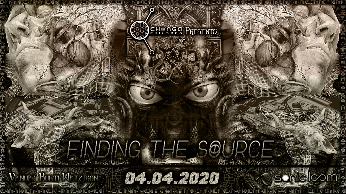 Party Flyer Finding the Source 4 Apr '20, 21:00