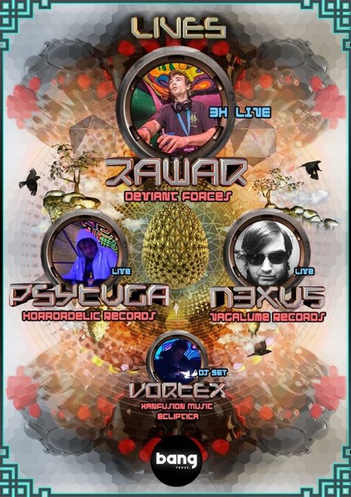 Party Flyer Magic Sector Rawar Live 3h set (1ª vez Zona Lisboa) 11 Apr '20, 23:00