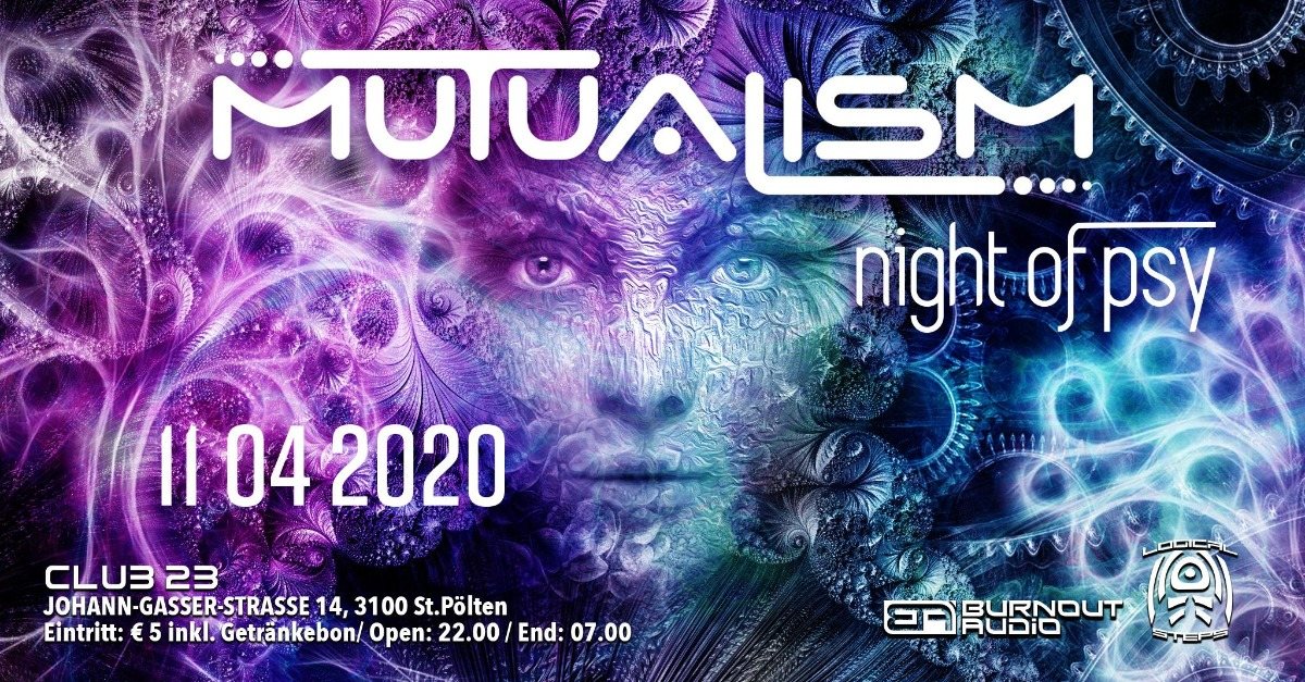 Party Flyer MUTUALISM 11 Apr '20, 22:00
