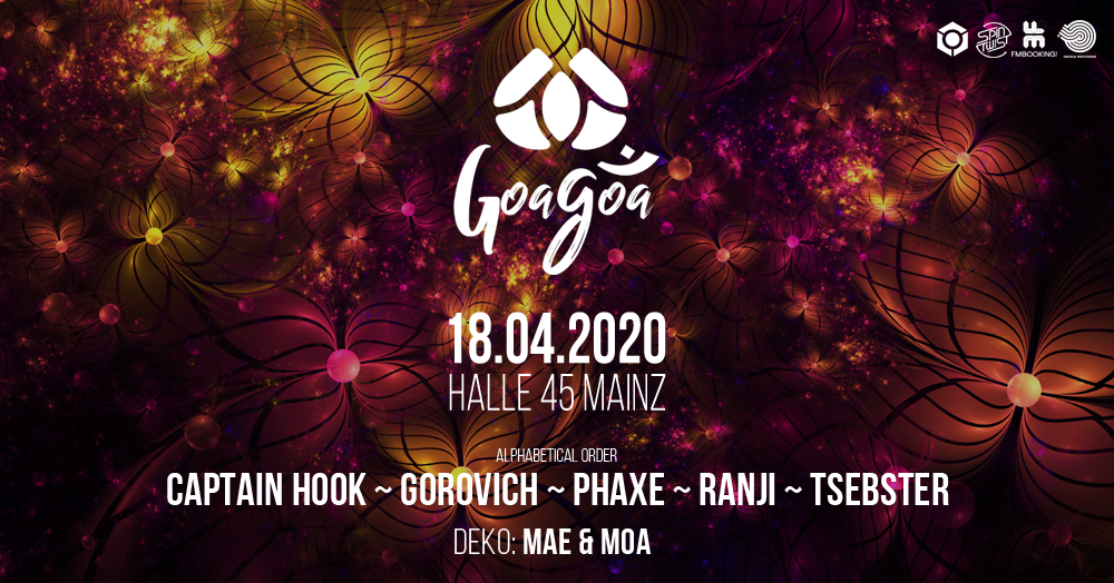 GoaGoa Mainz · 18 Apr '20, 22:00