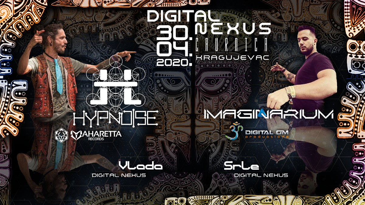 Party Flyer Hypnoise & Imaginarium@Serbia CANCELED !!! 30 Apr '20, 22:00