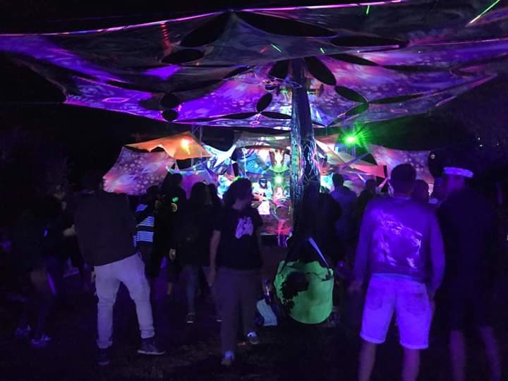 Party Flyer Psytrance day 2 May '20, 22:00