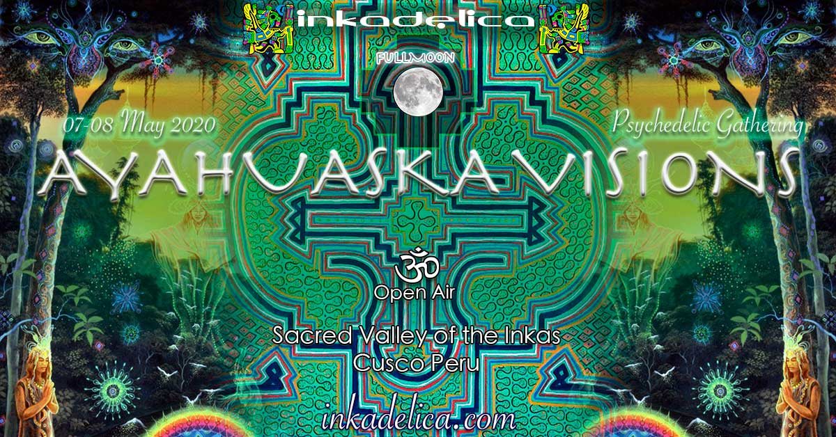 Party Flyer AYAHUASKA VISIONS - FULLMOON 1 May '21, 19:00