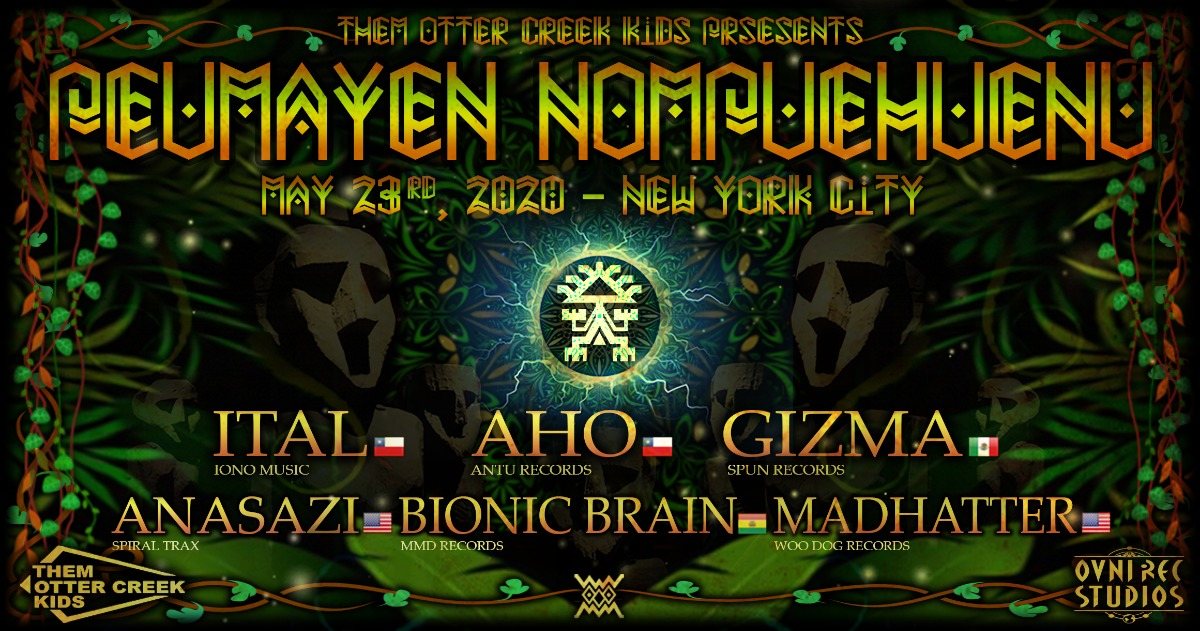 Party Flyer Peumayen Nompuehuenu 23 May '20, 22:00