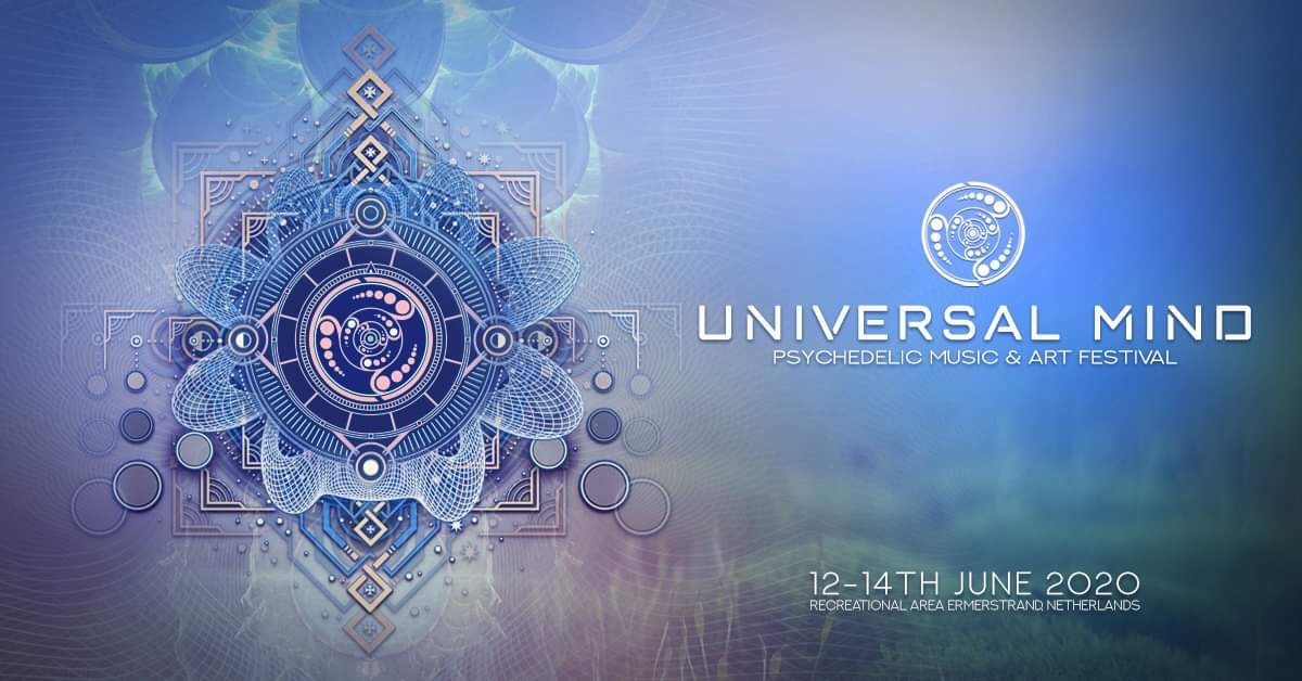 Party Flyer Universal Mind Festival 12 Jun '20, 12:00