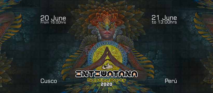 Party Flyer Intiwatana - Solstice Party 20 Jun '20, 16:00