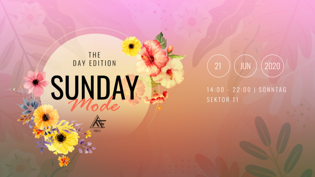 Party Flyer ♫★ SundayMode2 ♫★ w// Flash Jack / Memento Mori / Phazed amm. 21 Jun '20, 14:00