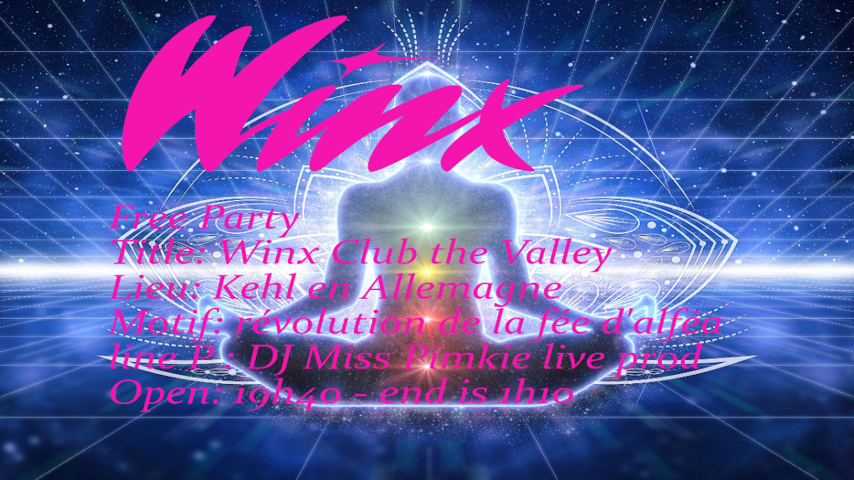 Party Flyer Winx Club The valley 21 Jun '20, 22:00