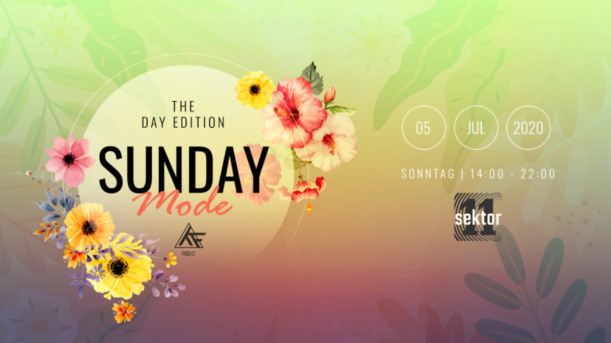 ♫★ SundayMode3 ♫★ Day Edition Out & Indoor · 5 Jul '20, 14:00