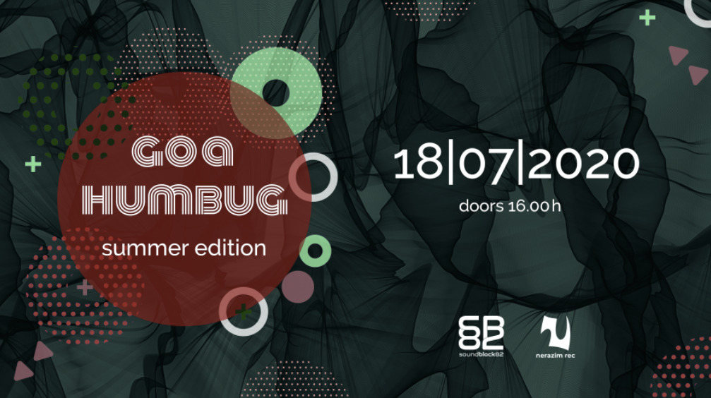 Party Flyer Goa Humbug - Summer Edition 18 Jul '20, 16:00