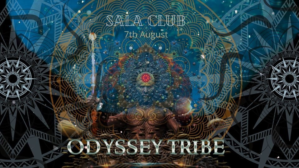 Party Flyer Odyssey Tribe | Sala club 7 Aug '20, 22:00
