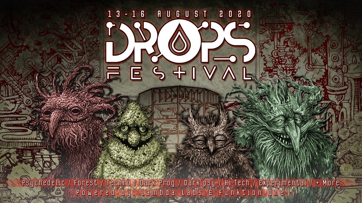 DROPS festival 2020 · 12 Aug 2020 · Tenetise (Slovenia) · goabase ॐ parties  and people