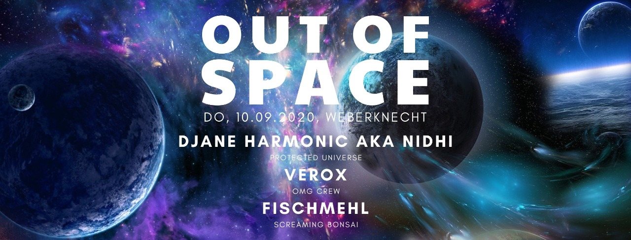 Out of Space · 10 Sep 20, 20:00