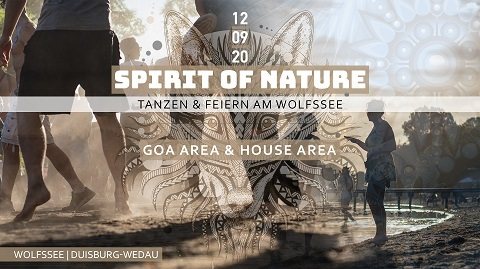 Party Flyer Spirit of Nature 2020 12 Sep '20, 12:00