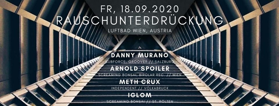 Party Flyer Rauschunterdrückung #1 18 Sep '20, 19:00