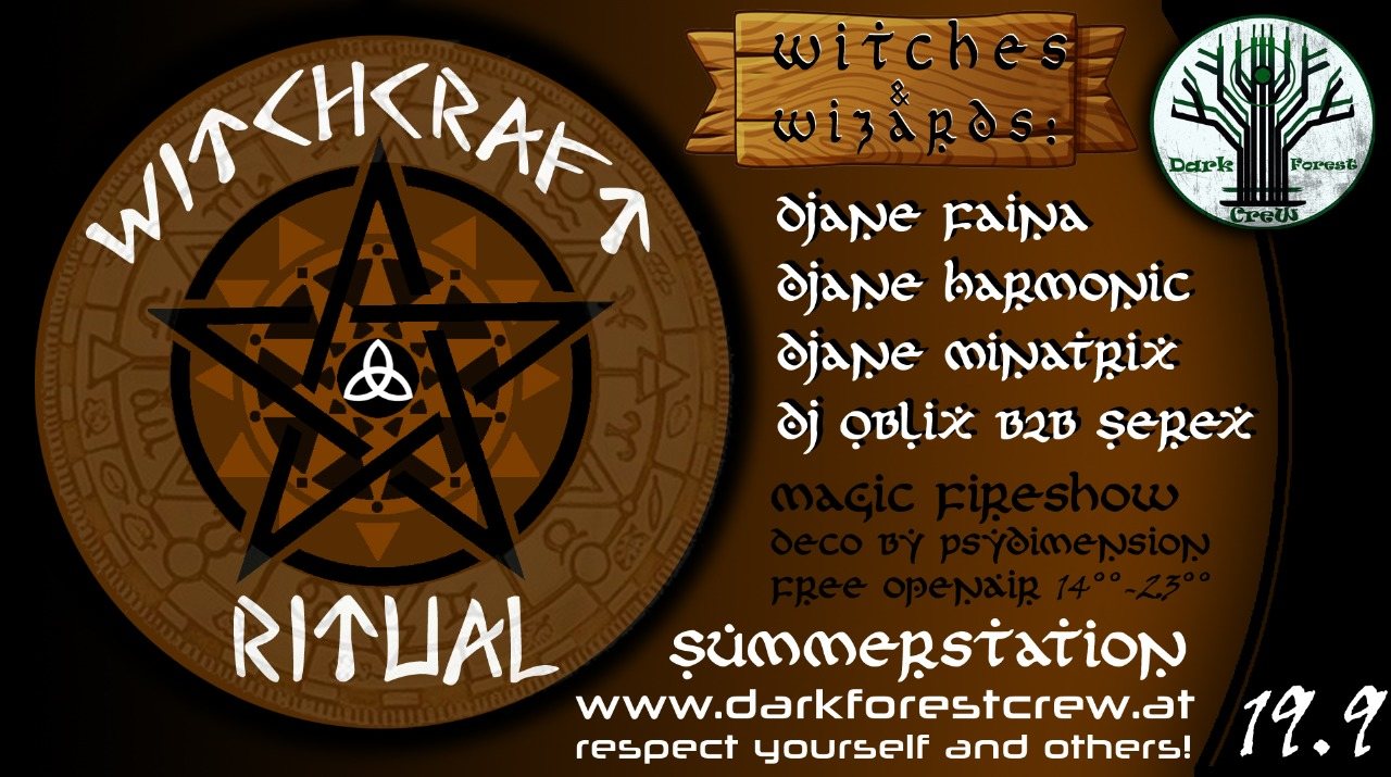 Witchcraft Ritual · 19 Sep 20, 14:00