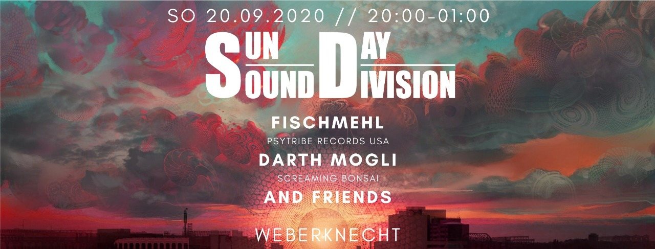 Party Flyer Sun Day Sound Division 20 Sep '20, 20:00