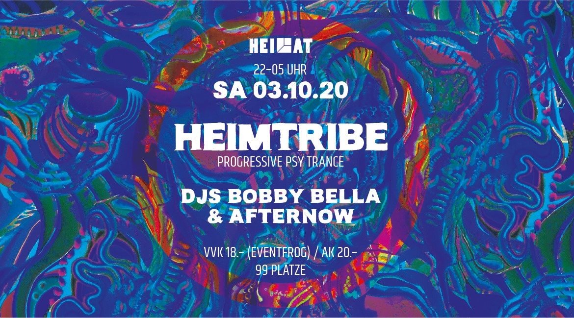 Party Flyer HEIMTRIBE 3 Oct '20, 22:00
