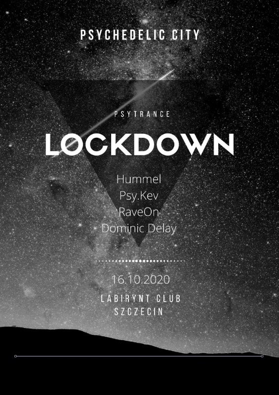 Party Flyer Lockdown 16 Oct '20, 23:00