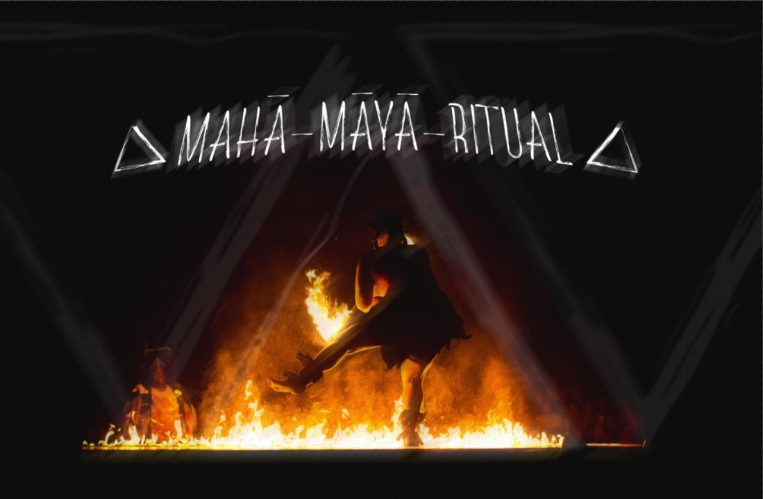 Party Flyer Mahā-māyā Ritual 14 May '21, 16:30