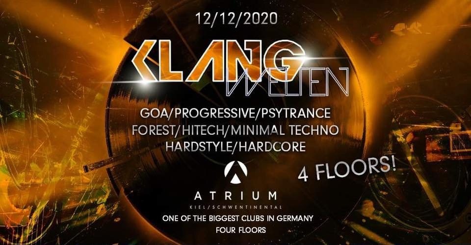Party Flyer Klangwelten Das Indoor Festival in Kiel 12 Dec '20, 22:00