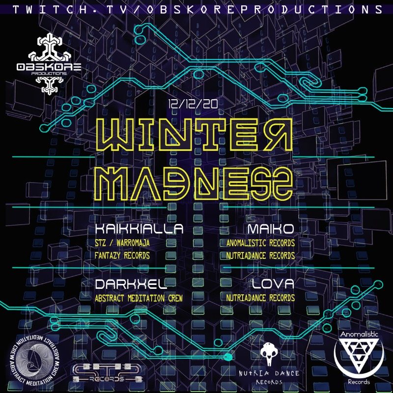 OBSKORE WINTER MADNESS · 12 Dec 20, 19:00