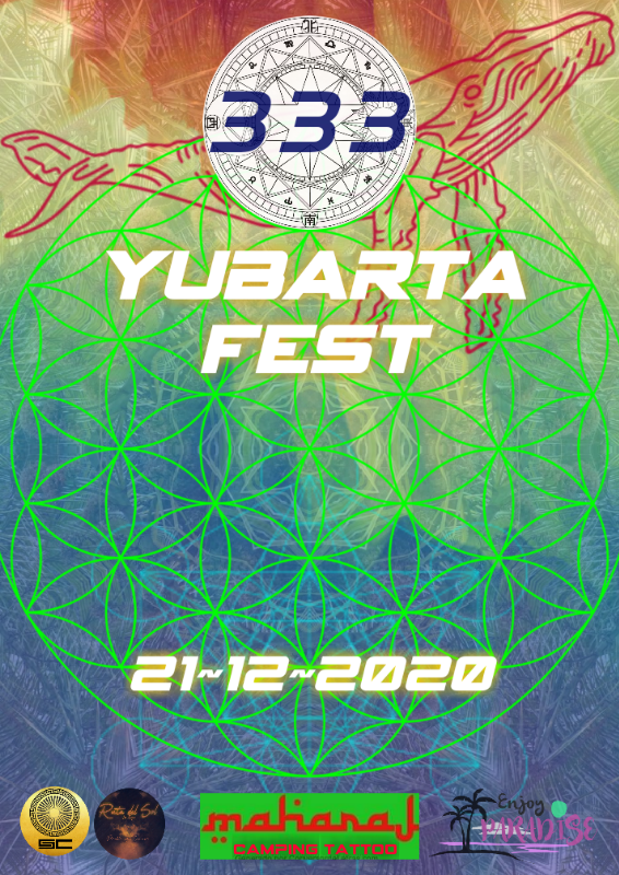 Party Flyer 333 YUBARTA FEST 21 Dec '20, 03:30