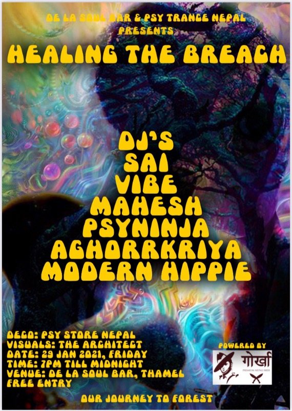 Healing the breach by psy trance Nepal · 29 Jan 21, 18:30