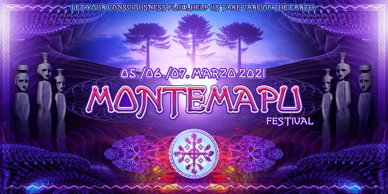 Party Flyer MONTE MAPU FESTIVAL 5 Mar '21, 16:00