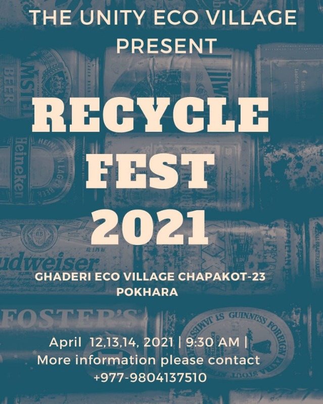 Party Flyer RECYCLE FEST 2021 12 Apr '21, 11:30