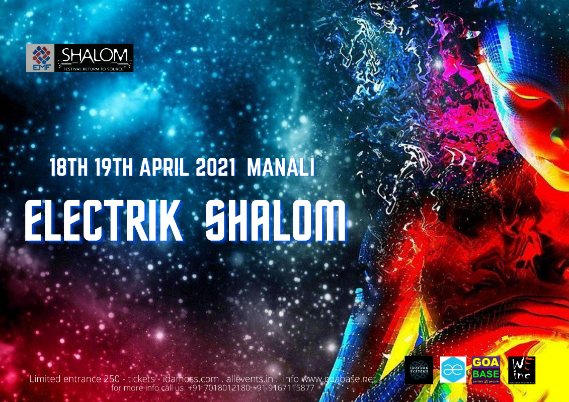 Party Flyer Electrik Shalom teaser 18 Apr '21, 10:00