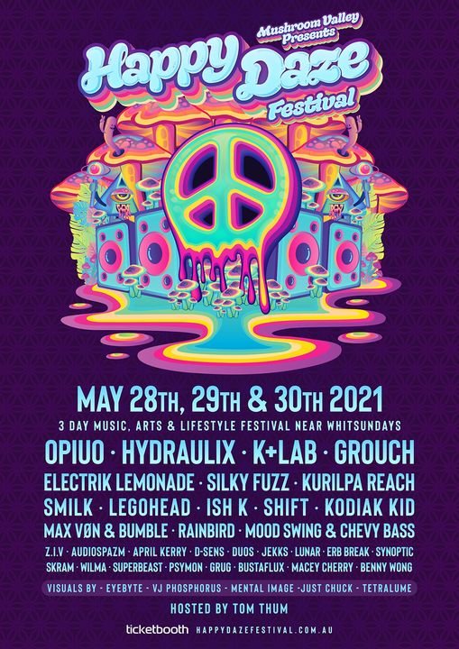 Happy Daze Festival 2021 · 28 May '21, 17:30