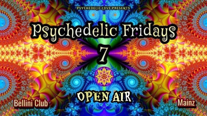 Party Flyer Psychedelic fridays #7 (open air) 2. Jul. 21, 19:00