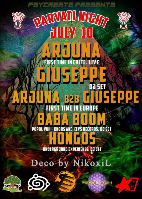 PARVATI LABEL NIGHT · 10 Jul '21, 22:00