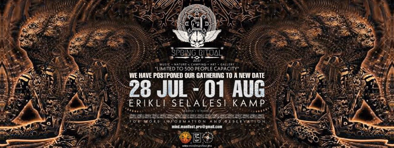 Party Flyer Spring Ritual Gathering 28 Jul '21, 22:00