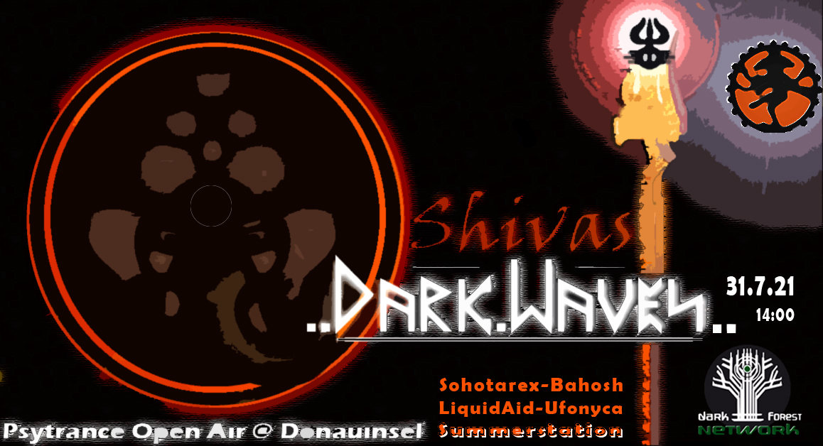 Party Flyer Shivas Dark Waves 31 Jul '21, 14:00