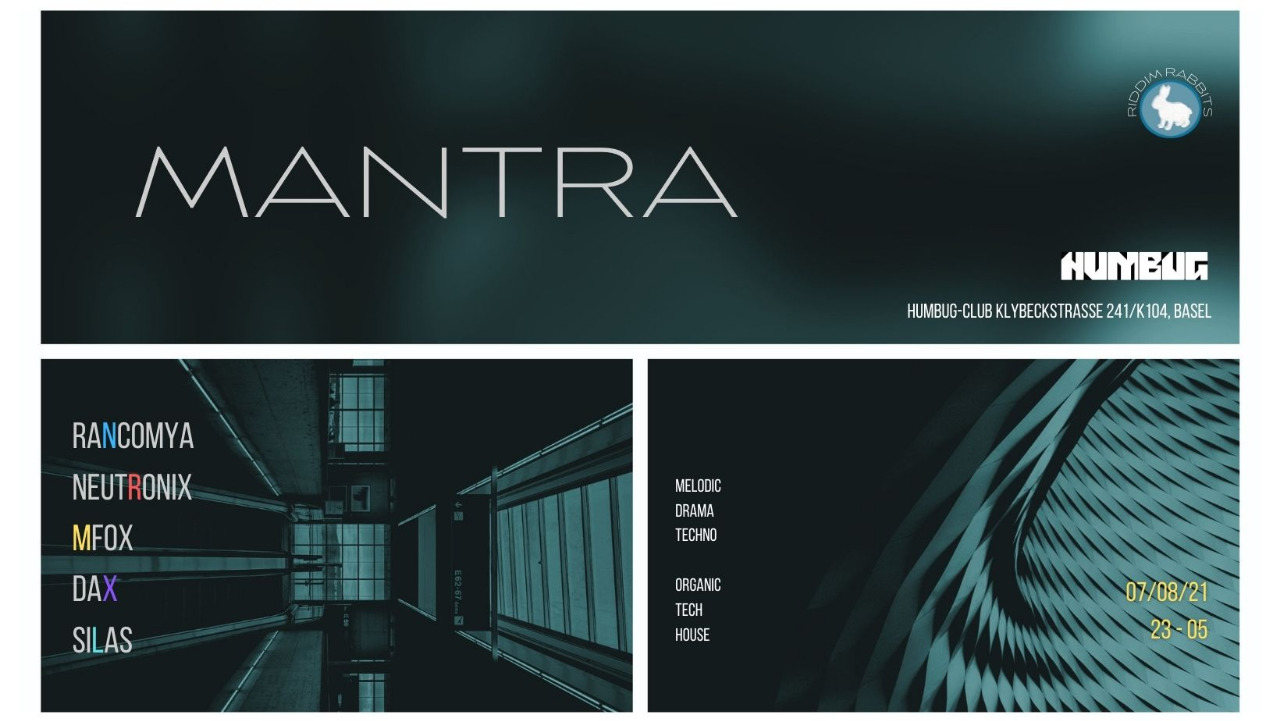 MANTRA · 7 Aug 21, 23:00