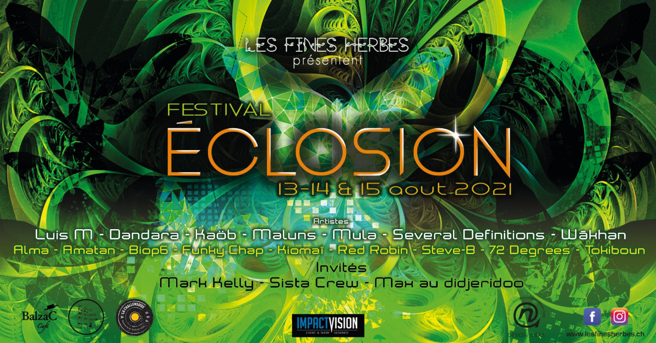 Éclosion Festival 2021 · 13 Aug 21, 15:00