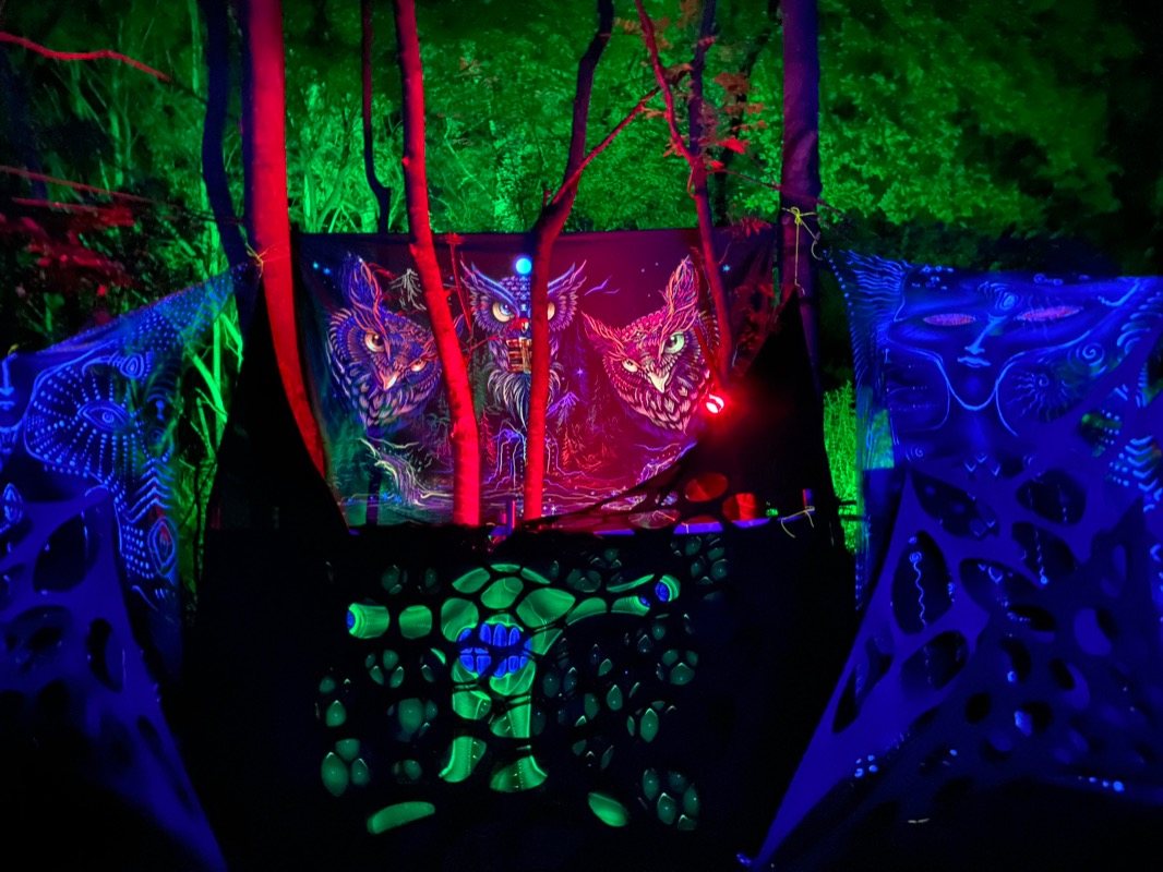 Party Flyer The Psychedelic Way in Secret Forest In London 14 Aug '21, 22:00