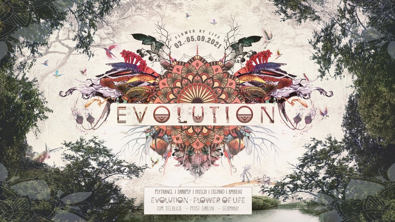 Party Flyer Evolution - Flower of Life 2 Sep '21, 18:00