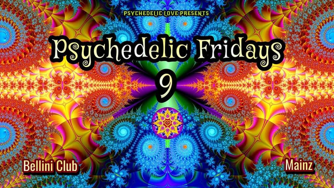 Party Flyer Psychedelic Fridays #9 3 Sep '21, 23:00