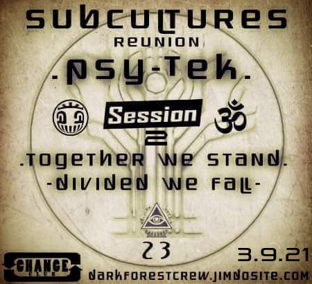 Party Flyer Subculture Reunion II 3 Sep '21, 22:00