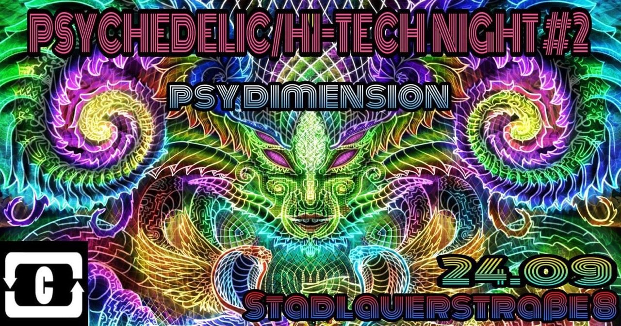 Party Flyer PSYCHEDELIC / HI-TECHNIGHT#2 24 Sep '21, 22:00