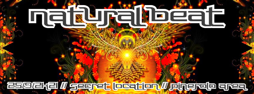 Party Flyer NATURAL BEAT // CLOSING SEASON PARTY // SONIC TREE PROJECT 25 Sep '21, 21:00