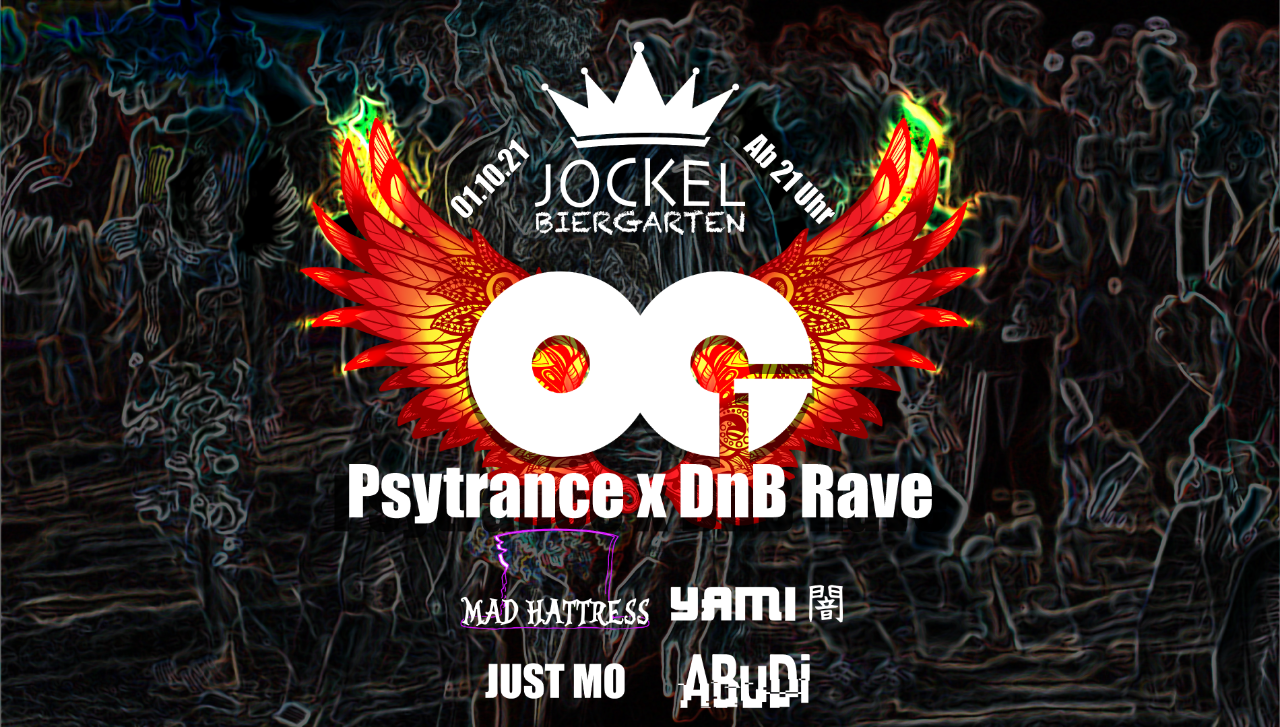 OG Psytrance x DnB Rave (2G) 1 Oct '21, 21:00