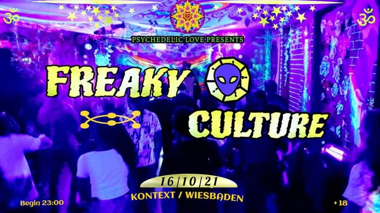Party Flyer Freaky Culture 16 Oct '21, 23:00