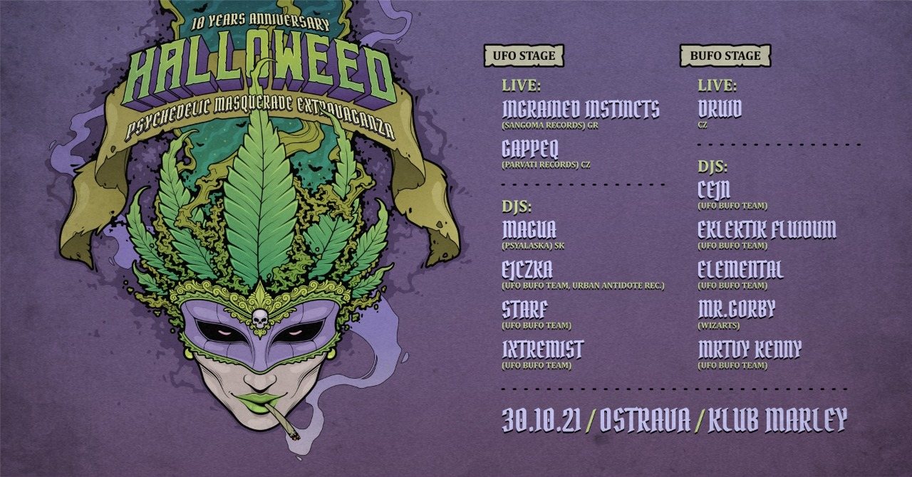 HALLOWEED 10 · 30 Oct '21, 21:00